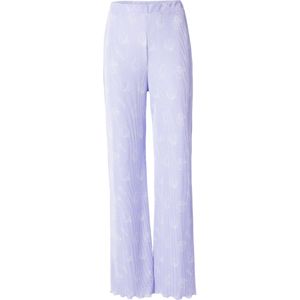 florence by mills exclusive for ABOUT YOU Broek 'Rain Showers'  pastellila / wit