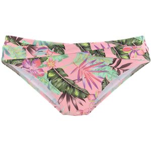 s.Oliver Bikinibroek  groen / lila / rosé