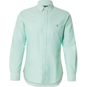 Polo Ralph Lauren - Overhemd - Pastelgroen - Slim Fit - Lange Mouw