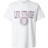 LEVI'S ® Shirt  bordeaux / wit