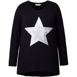 Angel of Style Shirt  zwart / zilver