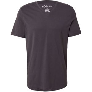 T-shirt - Jersey - Katoen - V-hals - Normale Pasvorm