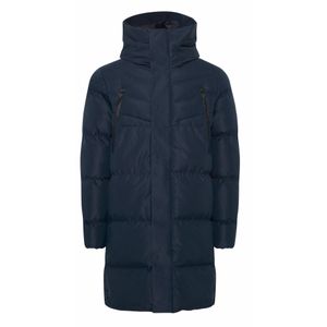 11 Project Winterparka 'Denny'  donkerblauw / zwart / wit