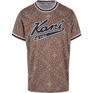 Karl Kani Shirt  bruin / zwart / wit