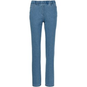 Goldner Jeans 'Louisa'  blauw denim / grijs / olijfgroen