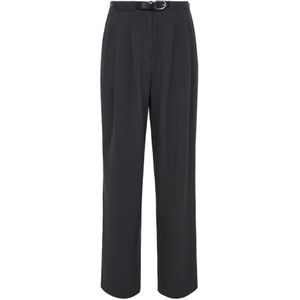 LeGer by Lena Gercke Bandplooibroek 'Jeromina'  antraciet