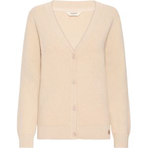 Oxmo Gebreid vest ' OXFIANA '  grijs