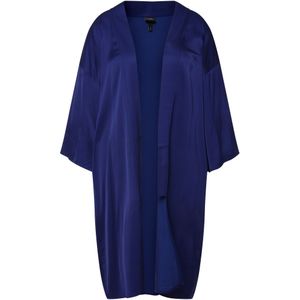 Ulla Popken Tussenjas  ultramarine blauw