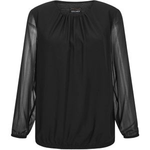 Goldner Blouse  zwart