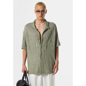 VAMOS CLO Overhemd  kaki