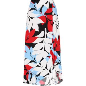 ebeeza Rok 'Fashion Look'  lichtblauw / rood / zwart / wit