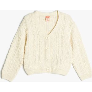 Koton Gebreid vest  ecru