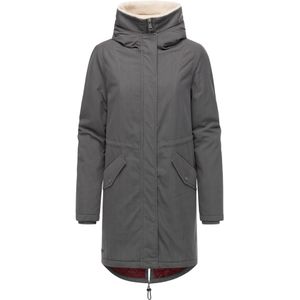 Ragwear Winterparka 'Coogle Youmodo'  donkergrijs
