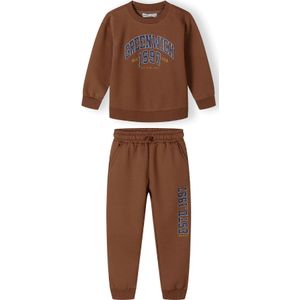 MINOTI Set  camel / zwart / wit