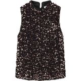 Top - Glitter - Mouwloos - Regular Fit