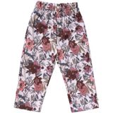 Müsli by GREEN COTTON - Broek - Bruin - Lang/maxi - Regular Fit - Bloemenprint
