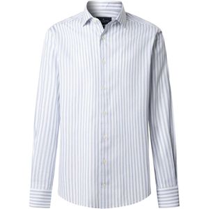 Hackett London Overhemd  hemelsblauw / wit