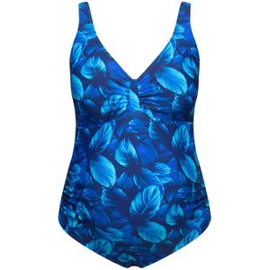 Ulla Popken Badpak  marine / donkerblauw