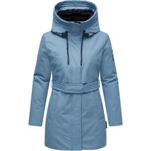 NAVAHOO Winterparka  lichtblauw / zwart