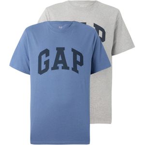 GAP Shirt  blauw / donkerblauw / grijs gemêleerd