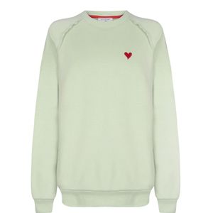 Felix Hardy Sweatshirt  pastelgroen / rood