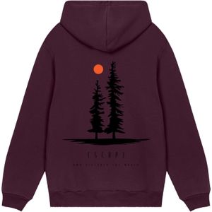 F4NT4STIC Sweatshirt  bruin / oranje