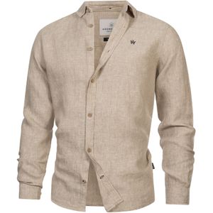 Kronstadt Overhemd 'Ayers'  greige