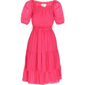 IZIA Jurk 'Boho'  fuchsia