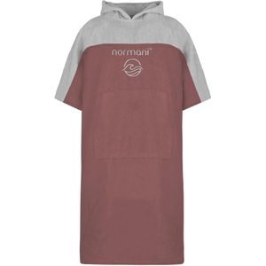 normani Sport badjas 'Kuta'  lichtgrijs / oudroze