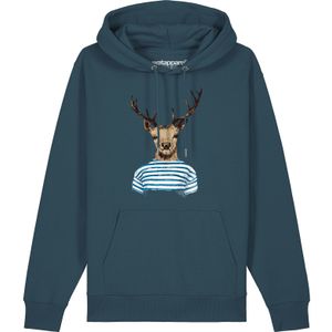 Watapparel Sweatshirt ' Hirsch '  petrol / gemengde kleuren