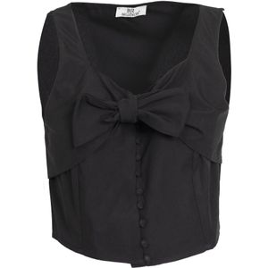 Influencer Top  zwart