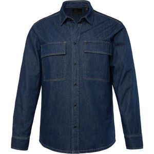 JP1880 Overhemd  blauw denim