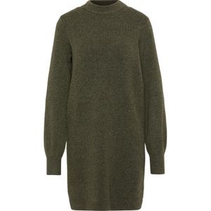 Vero Moda Tall Gebreide jurk 'VMBESTI'  donkergroen