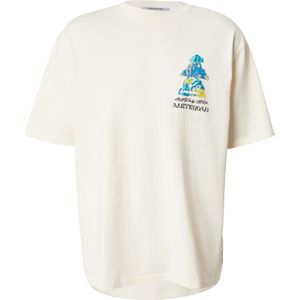 SCOTCH & SODA Shirt  royal blue/koningsblauw / lila / zwart / wolwit