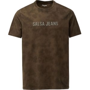 Salsa Jeans Shirt  olijfgroen