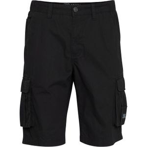 FQ1924 Cargobroek 'Arin'  zwart / wit