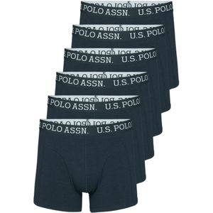 U.S. POLO ASSN. Boxershorts 'Willy'  saffier / wit