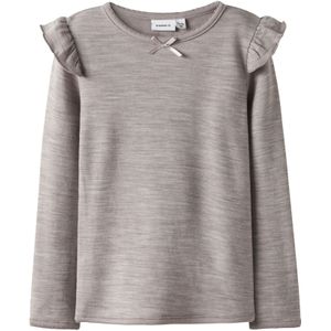 Top - Slim Fit - Lange Mouwen - Wol