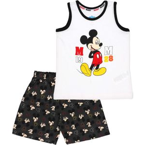 DISNEY Nachtkledij 'Minnie Mouse'  geel / rood / zwart / wit