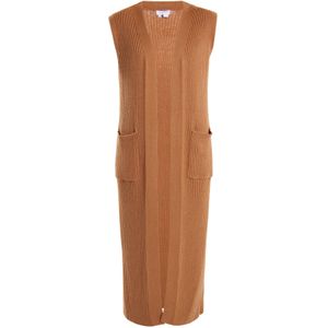 usha - Strickweste - Wit - WHITE LABEL