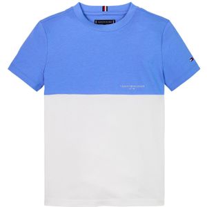 TOMMY HILFIGER Shirt  royal blue/koningsblauw / wit