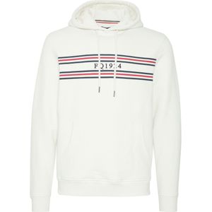 FQ1924 Sweatshirt 'William '  crème / blauw / rood