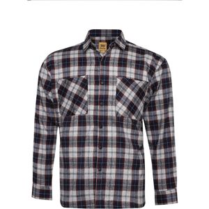 Campus Sutra Overhemd 'Tawnie'  blauw / grijs / zwart