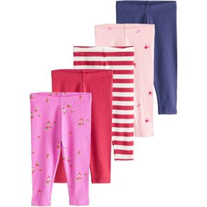 Next Leggings  navy / pink / pastelroze / rood