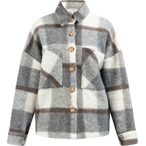 DreiMaster Klassik Tussenjas  grafiet / lichtgrijs / offwhite