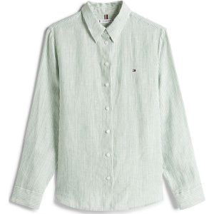TOMMY HILFIGER Blouse  groen / wit