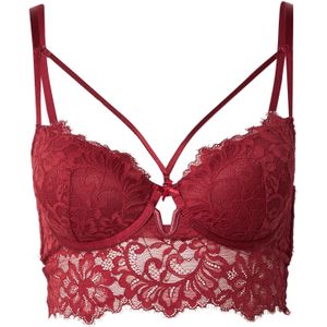 Hunkemöller BH 'Isabella'  donkerrood