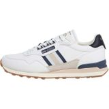 Pepe Jeans - PMS400009 Kingston - Leren Sneakers - Wit - Casual