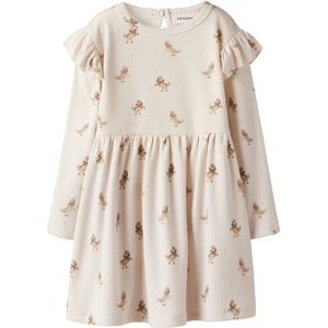 Lil'Atelier Jurk  beige / crème