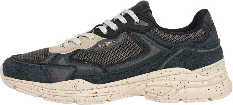 Pepe Jeans - PMS600005 - Trainers - Grijs - Casual - Vetersluiting